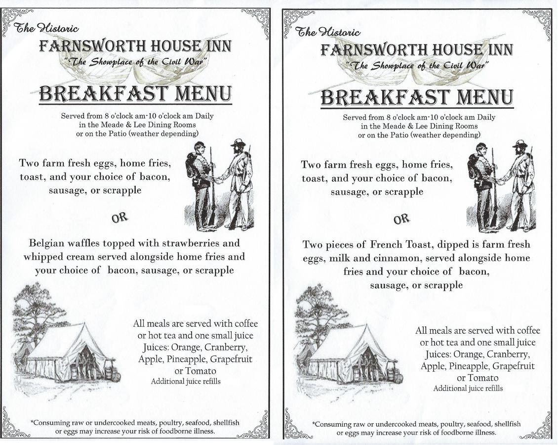 Farnsworth House Inn เกตตีสเบิร์ก ภายนอก รูปภาพ